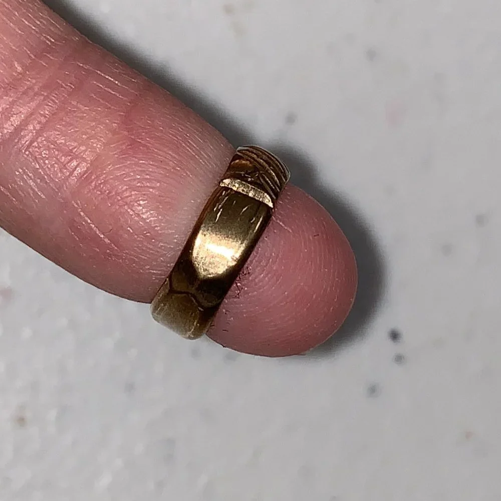 1/2 3.73mm Gold Filled Half Twist Band Ring
